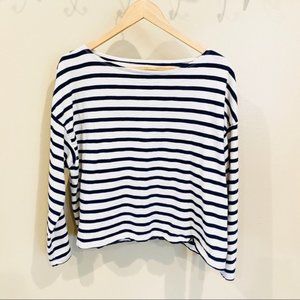 Levi’s | Striped Oversized Long Sleeve Top